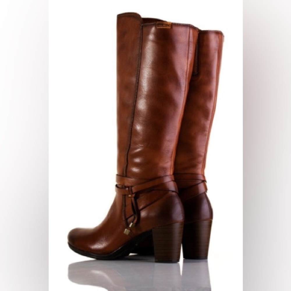 PIKOLINOS Brown Leather Boots - Picture 2 of 14